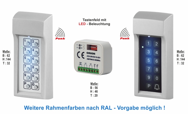 Codetaster FCT MIT FUNK - EMPFNGER